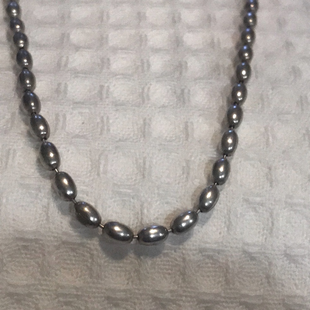 Vintage Sterling Necklace - Picture 7 of 8